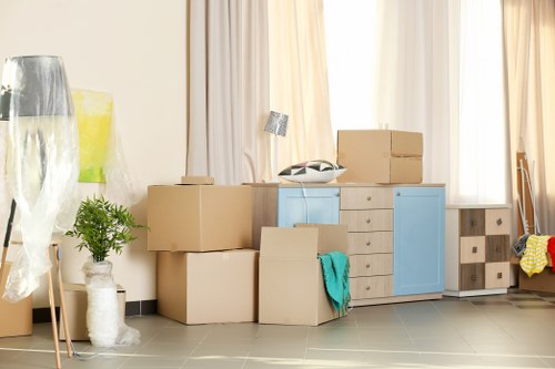 Customer raising a complaint about a moving service issue