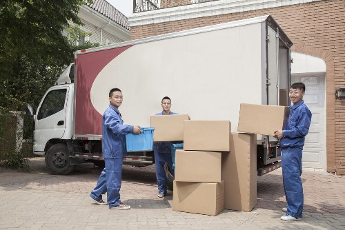 Office removals team planning a commercial move in Roehampton