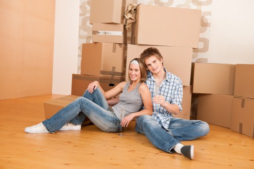 Moving truck service for home removals in Roehampton