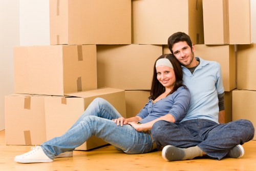 Waste handling and disposal compliance for a move