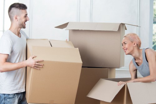 Urgent local removal service preparing furniture for same day transport