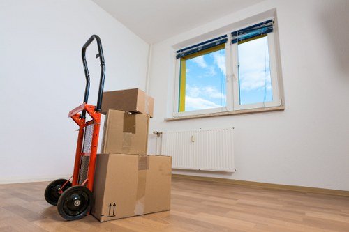 Small office move using a man and van in Roehampton