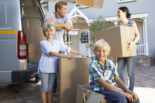 Customer confirming a moving service quotation