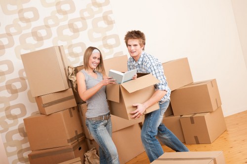Access and parking planning for a removals job in Roehampton
